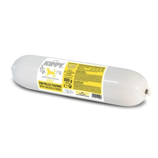 Salamotto per cani Kippy Pollo e Tacchino 800 g