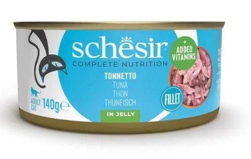 Schesir Cat Tonno 140 g - Cibo umido per gatti