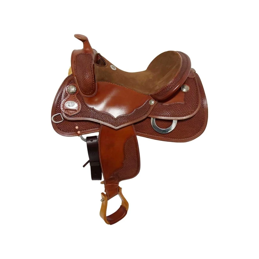 Sella Westwood Reining 15 pollici QH Cognac