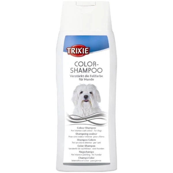 Shampoo per cani pelo bianco e chiaro Trixie 250 ml