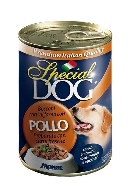 Special Dog Bocconi Pollo - Umido per Cani 24 x 400 g