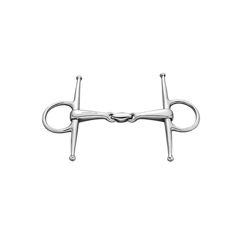 Sprenger Full Cheek Snaffle 14 mm Acciaio Inox Doppio Snodo