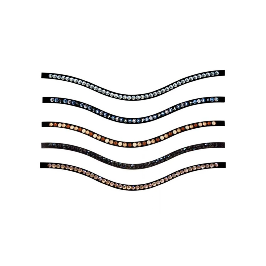 Stubben Inlay 2010 Magic Tack - Inlay lungo curvo con cristalli