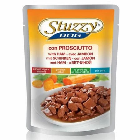Stuzzy Bocconcini con Prosciutto buste 24 x 100 g