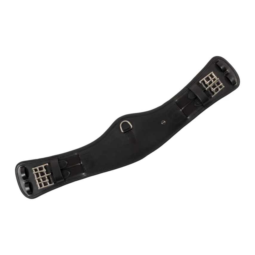 Supreme Sottopancia sagomato in cuoio per dressage con pin logato