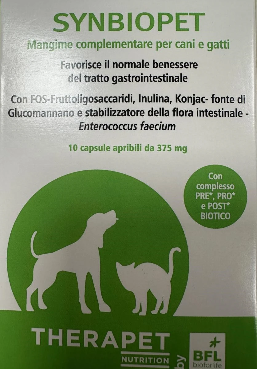 SYNBIOPET CPR 10 - THERAPET, Integratori per Cane