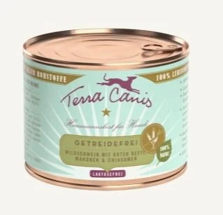 TERRA CANIS Grain Free Gr 200 Cinghiale - Snack per Cani