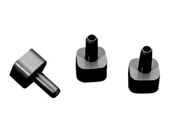 Novital Testata tubo 10 mm in plastica - 2 pezzi