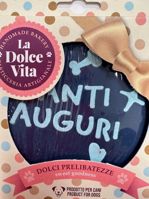 Torta di Compleanno Azzurra LEOPET 90g