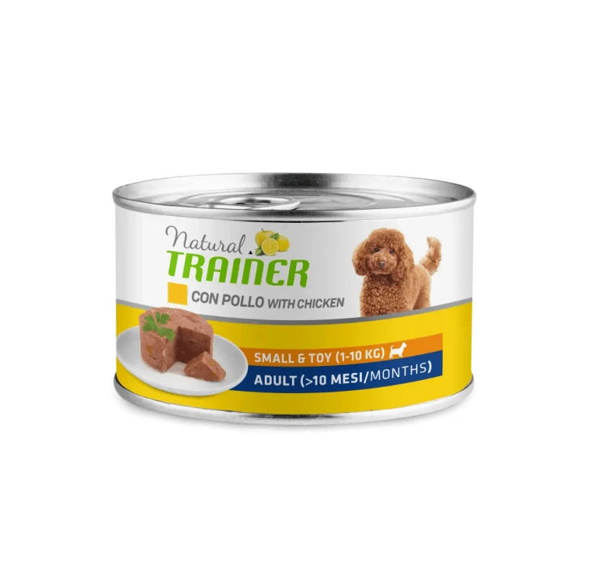 Trainer Natural Small & Toy Pollo Umido Cane 150 g - Natural Trainer