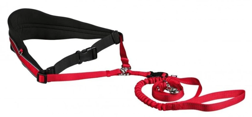 Trixie Cintura con guinzaglio per cani M-L