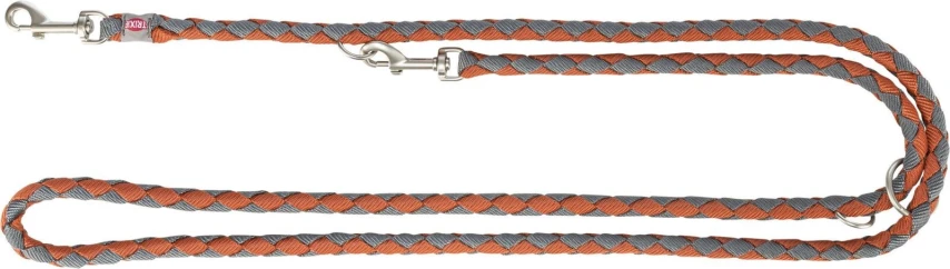 TX Cavo Guinzaglio Addestramento TRIXIE 2.00m Ø12mm Ruggine/Grigio