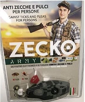 UEBER Zecko Explorer contro zecche e pulci per persone