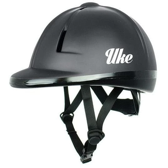 Uke CASCO SATINATO - Casco matt per Bambini Colore nero Taglia S