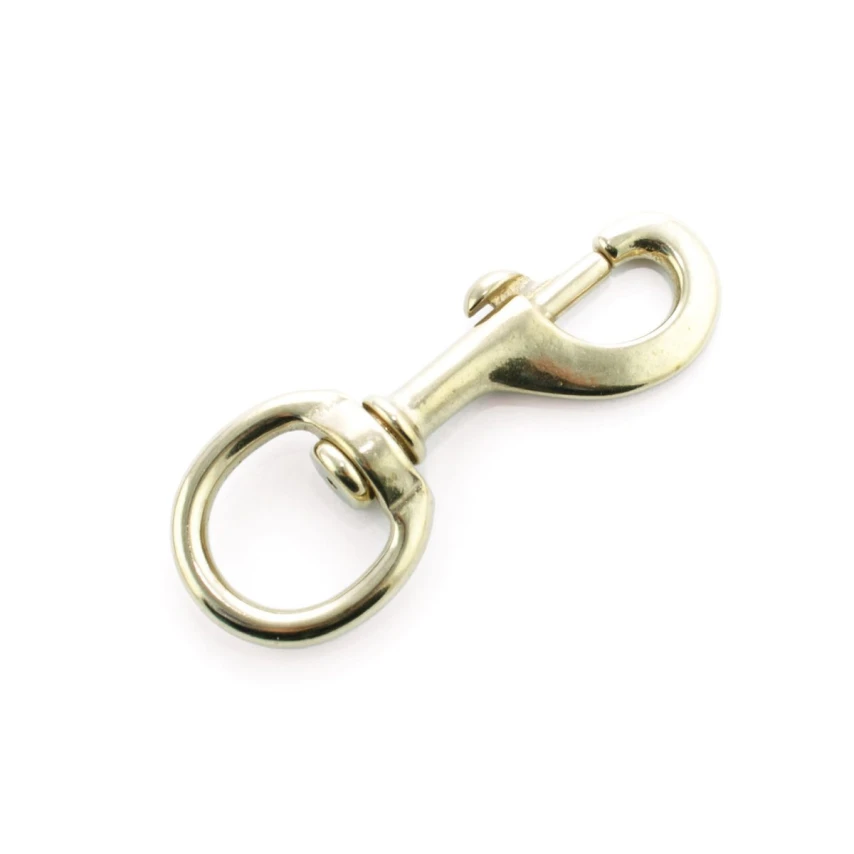 Umbria Equitazione Moschettone per lunghina in ottone 1\" 1/4