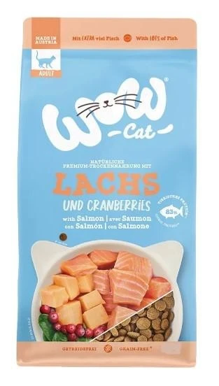 Wow Salmone 2 kg - mangime secco per gatti adulti