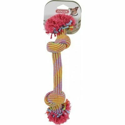 Zolux Gioco in Corda a 2 Nodi per Cani - 25 cm