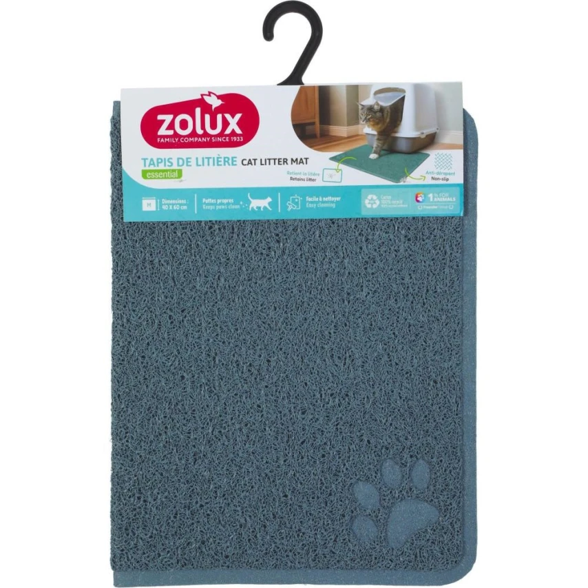 Zolux Tappeto toilette blu 40 x 60 cm