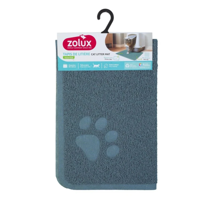 Zolux Tappeto toilette blu 60 x 90 cm per cani