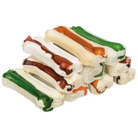 10 Mini ossi da masticare pelle bufalo cani allergici