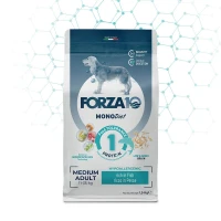 Forza10 Medium Diet Pesce per cani di taglia media - 1,5 kg