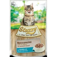 Agras StuzzyCat Bocconi al Nasello per Gatti 24 x 85 g