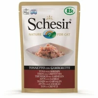 Agras Schesir Cat Buste Tonno e Gamberetti 20 x 85 g