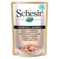 Agras Schesir Cat Buste Tonno e Salmone 30 x 50 g