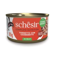 Agras Schesir Tonno e Gamberetti per Gatto 85 g