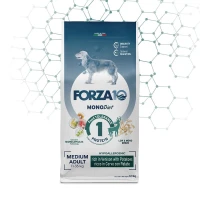 FORZA10 Medium Diet Cervo e Patate per Cani, 12 kg
