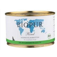 Biopur Dog Manzo/Pasta/Carote 400g