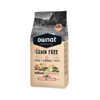 Ownat Dog Grain Free Solo Salmone e Frutti di Mare 14 kg
