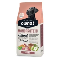 Ownat Classic Monoproteico Agnello 4 kg per cani