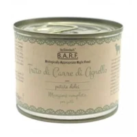 BARF Cat Menù Trito di Agnello 200 g