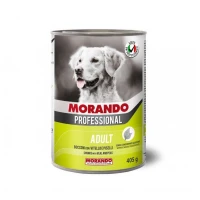 Morando Miglior Cane Bocconi Vitello e Piselli 24 x 405 g