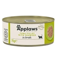 Applaws Filetto di Tonno e Alghe in Brodo per Gatti 70 g