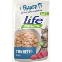 Lifepet LifeCat Trancetti di Tonnetto - 30 buste x 55 g