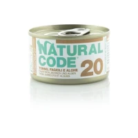 Natural Code Cat 20 Tonno, Fagioli e Alghe 85 g