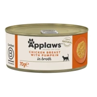 Applaws Petto di Pollo e Zucca in Brodo per Gatti