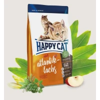 HappyCat Salmone 4 kg - Mangime secco per gatti