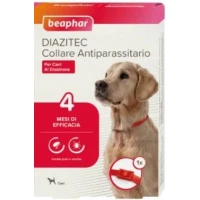 Beaphar Diazitec Collare Antiparassitario per Cani - Rosso