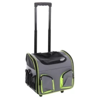 Flamingo Trolley Maggy Fluo per animali 37,5x33x39 cm