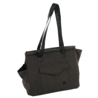 Flamingo Borsa Trasportino Marrone 45x23x33 cm