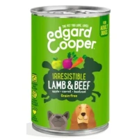 Edgard Cooper Umido per Cani Agnello e Manzo 400 g
