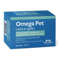 NBF,GAINTE Omega Pet per cani - 60 perle