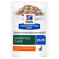 Hill's m/d Cat Bustine 12 x 85 g