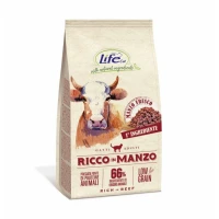 Lifepet Lifecat Low Grain Manzo