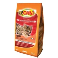 LeChat Premium Manzo e Verdure 1,5 kg - Crocchette per gatti