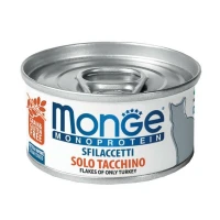 Monge Cat Mono Sfilaccetti al Tacchino 80 g