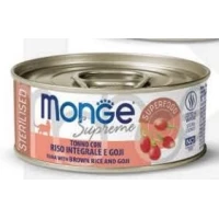 Monge Cat Supreme Steril Tonno, Riso e Goji 80 g